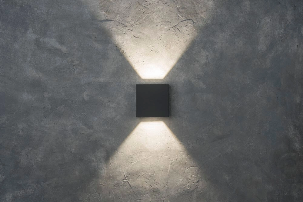 Applique anthracite Gemini Beams conception Lutec 6939412012940