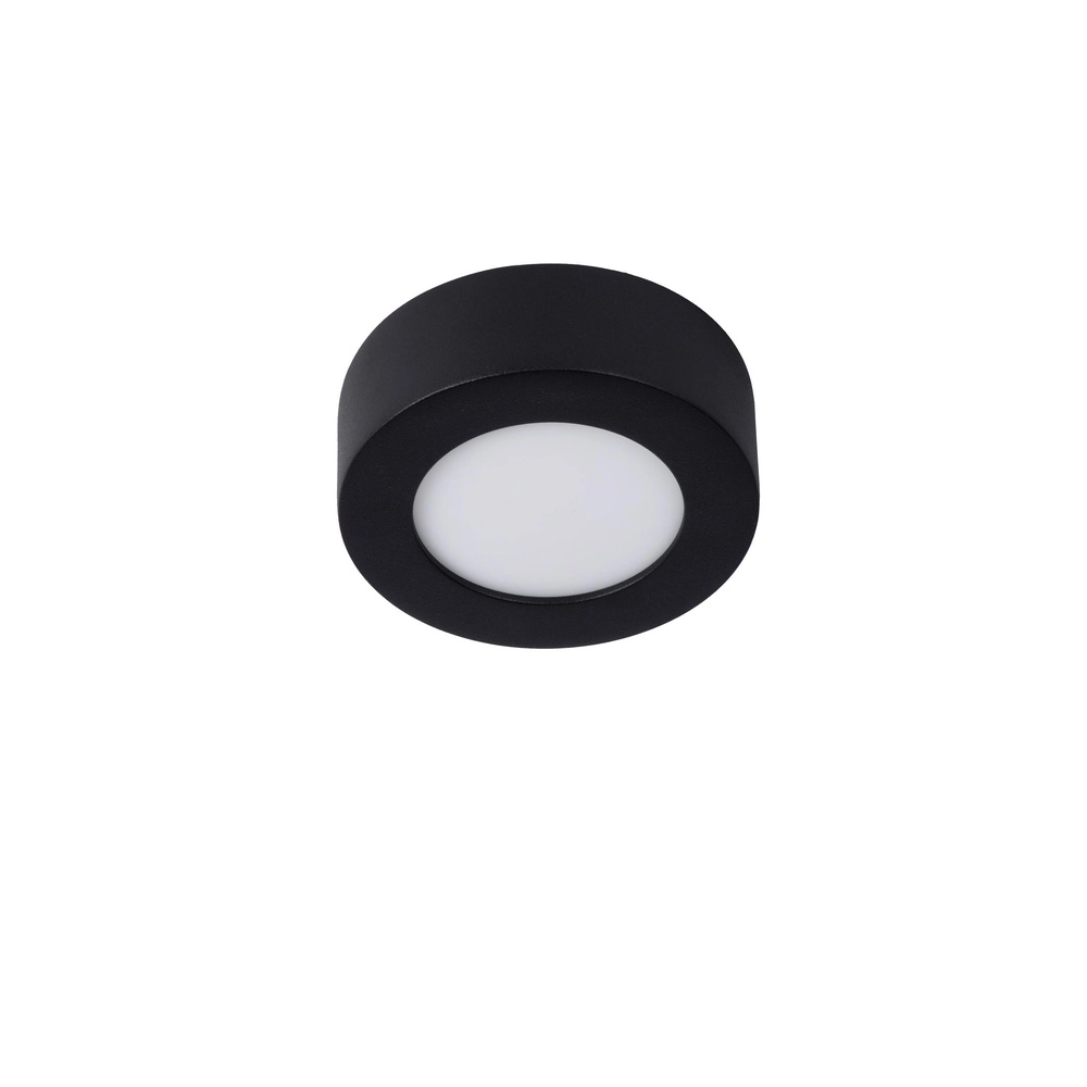 Éclairage de plafond Brice-Led Ø 11,7cm - IP44 noir