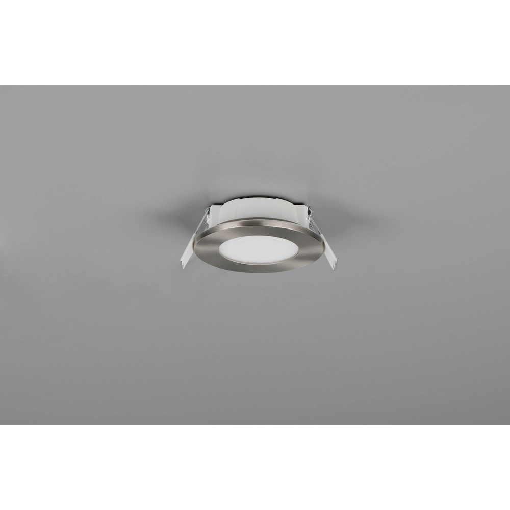 Spot encastré Himal nickel IP65 Trio 4017807657920