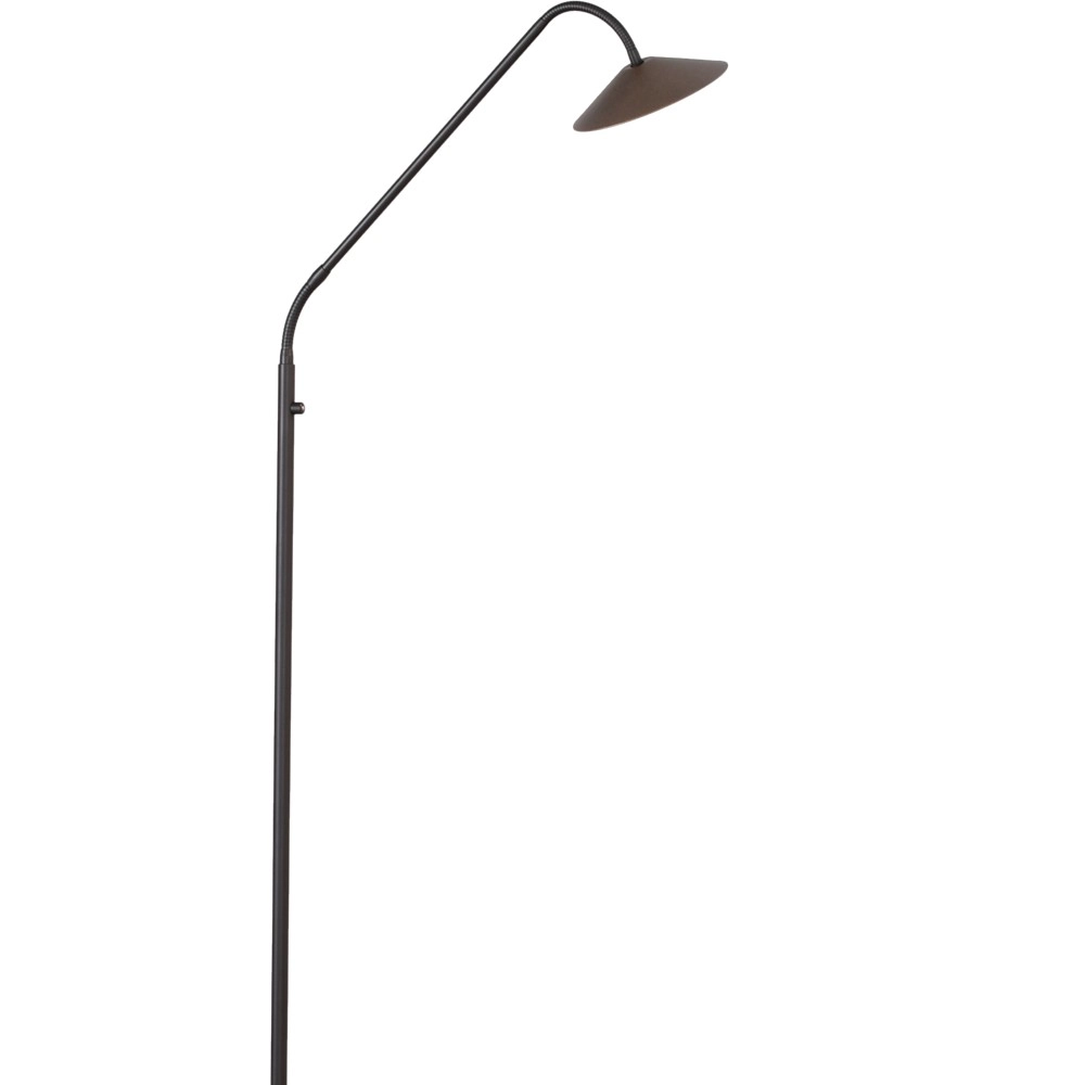 Lampe de lecture au sol Ceppo noir avec brun cacao Masterlight 8718121348063