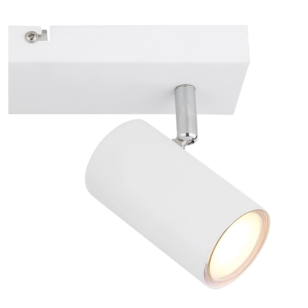 Lampe de plafond à deux lampes Robby Blanc Globo 9007371433520
