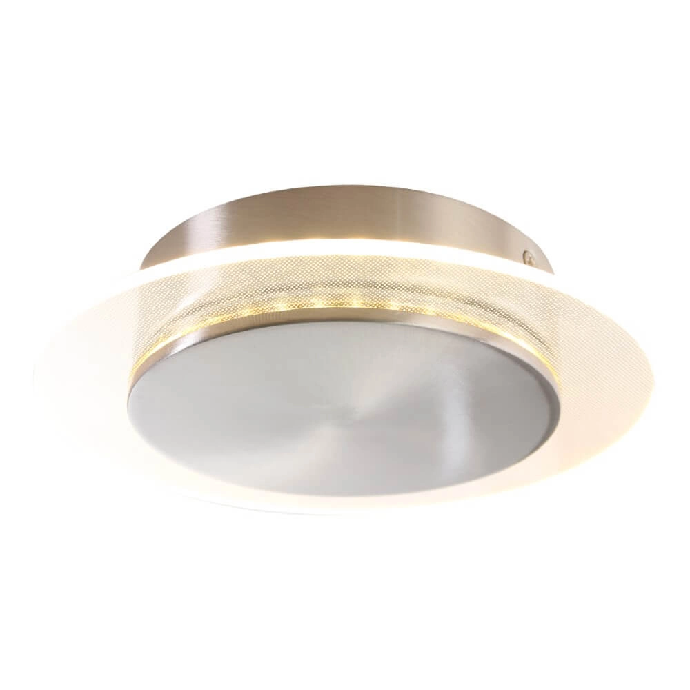 Plafonnier orientable Lido 17 cm gris métallisé Steinhauer 8712746131963