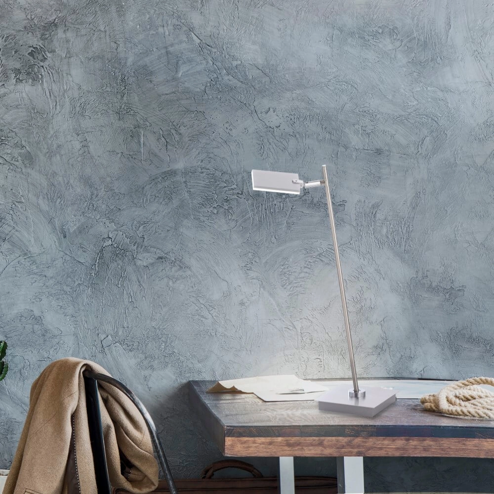 Lampe de table design Pure Mira aluminium Paul Neuhaus 4012248367537