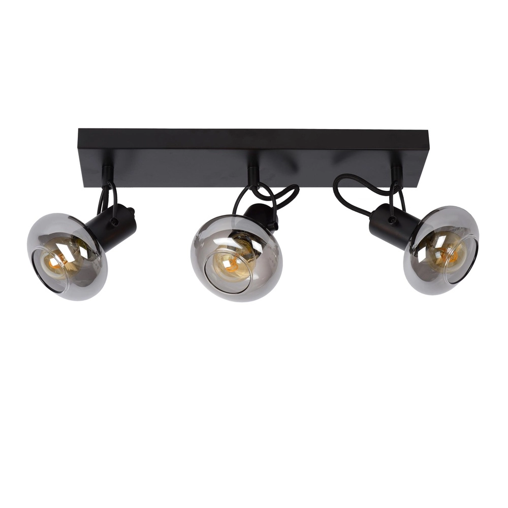 Lampe de plafond Madee Noir à 3 lumières