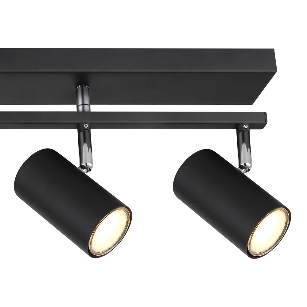 Lampe de plafond à 5 lumières Robby Noir Globo 9007371439577