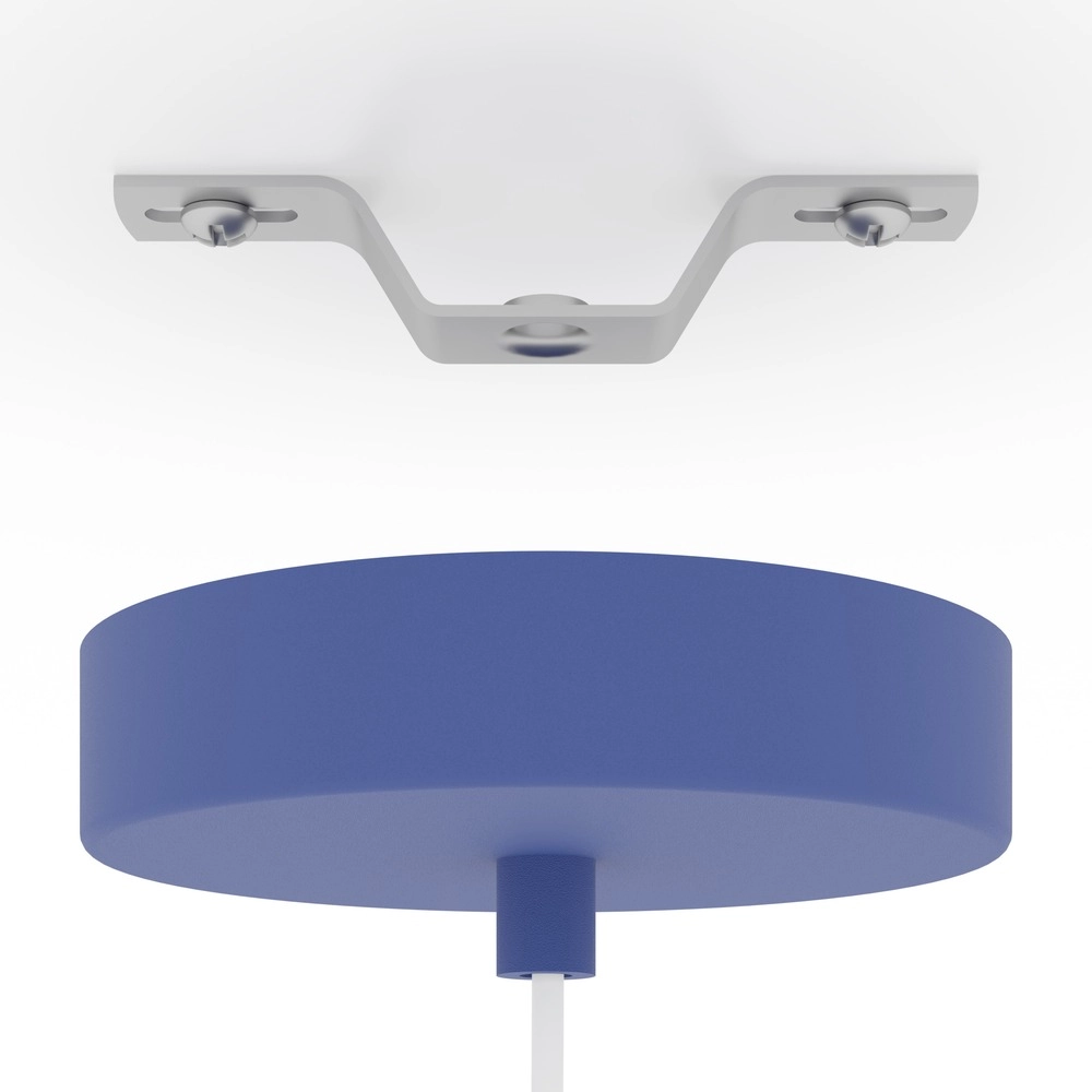 Lampe pendante de conception Berardelli rose avec bleu Ø 23cm Eglo 9008606404933
