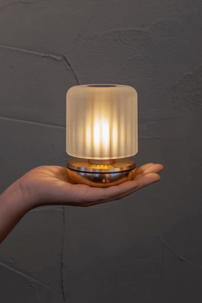 Lampe de table rechargeable Firefly bronze dépoli Humble 6097522143159