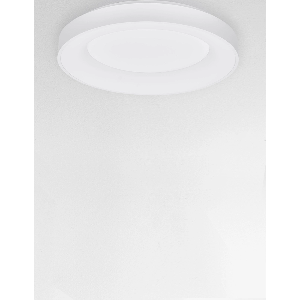 Plafonnier Rando Thin blanc Ø 60cm