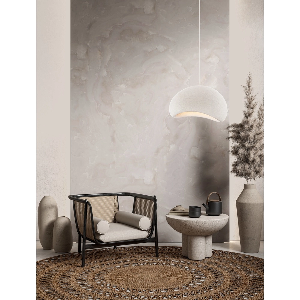 Suspension naturelle Aere blanc 60cm Lyora 5212017460790