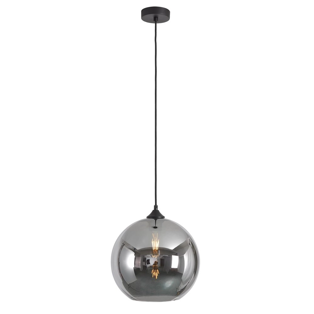 Lampe suspendue Marino-30 avec verre fumé Ø 30cm Artdelight 8719831735839