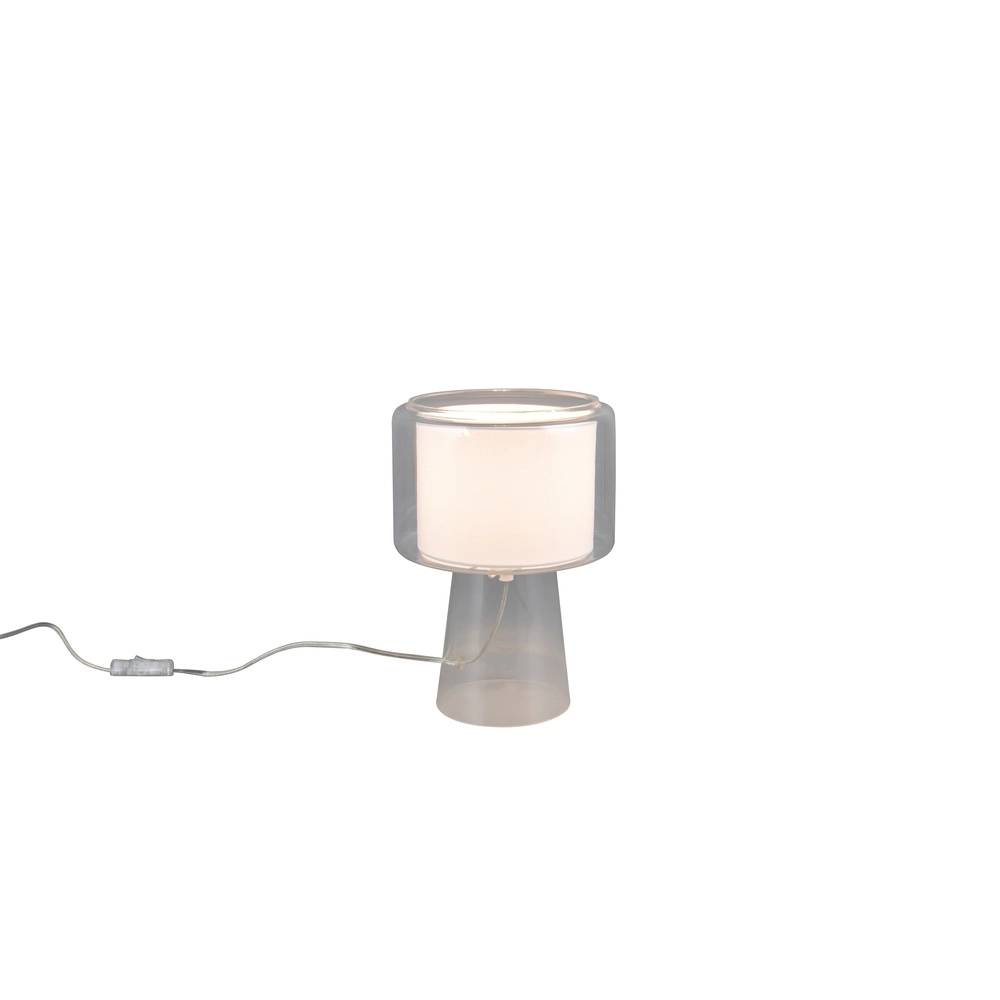 Lampe de table design Rocka transparent Lampe de table design Rocka transparent