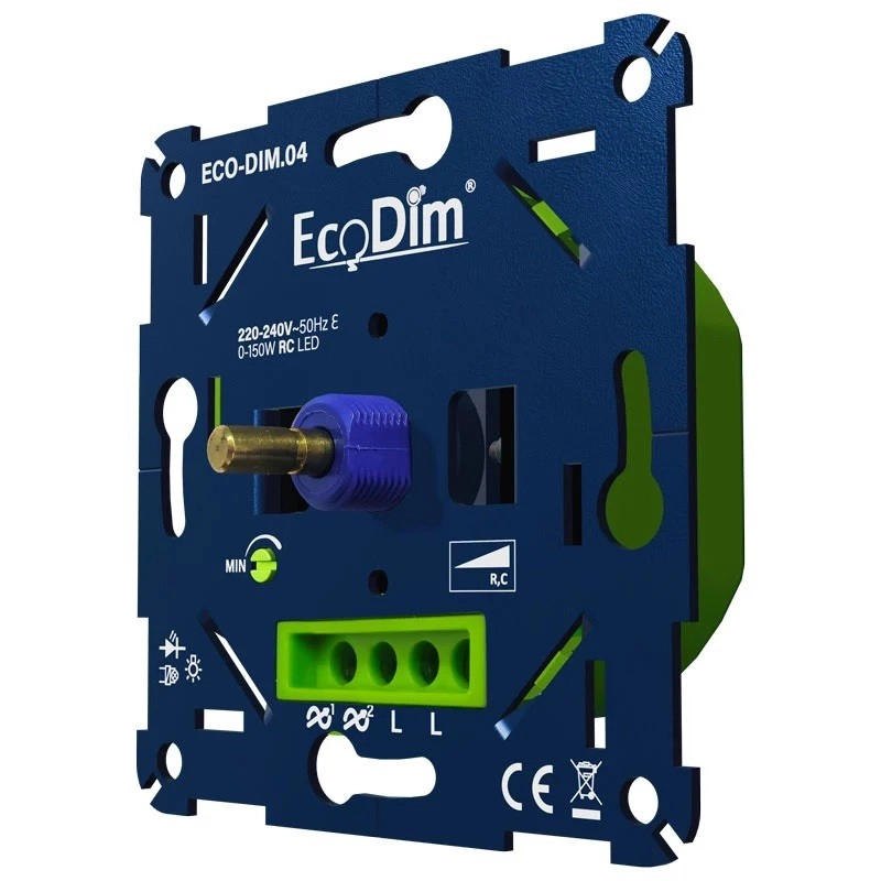 Led dimmer 0 tot 150W ecodim phase cut Vtac 8719322370716
