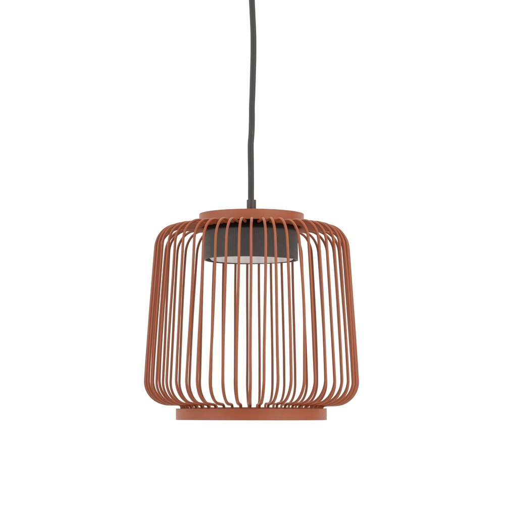 Lampe cage Kenai terre cuite Ø 18cm Lyora 5903139122184