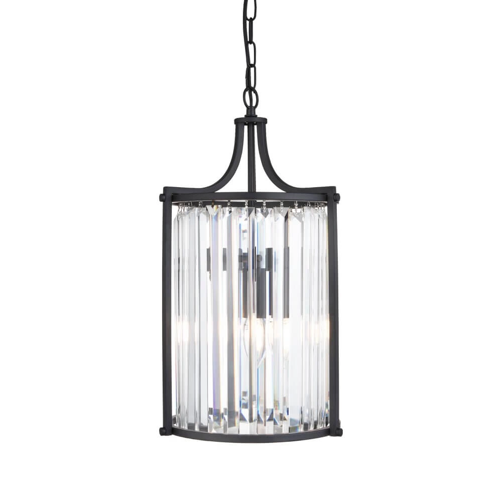 Lustre classique noir Victoria