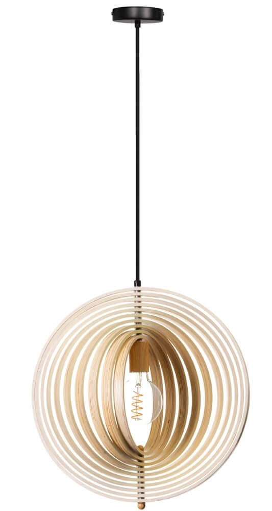 Lampe suspendue en bois Woody Ø 43,5 cm ETH 8720195305323