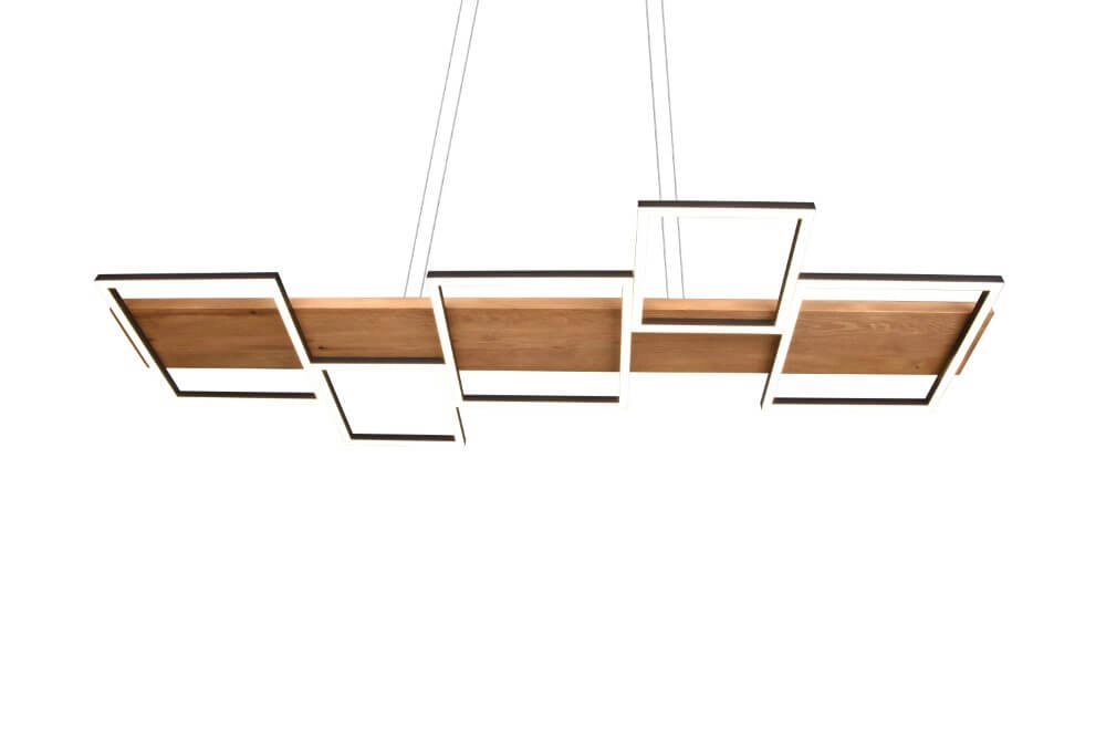 Suspension led en bois Harper Trio 4017807524963