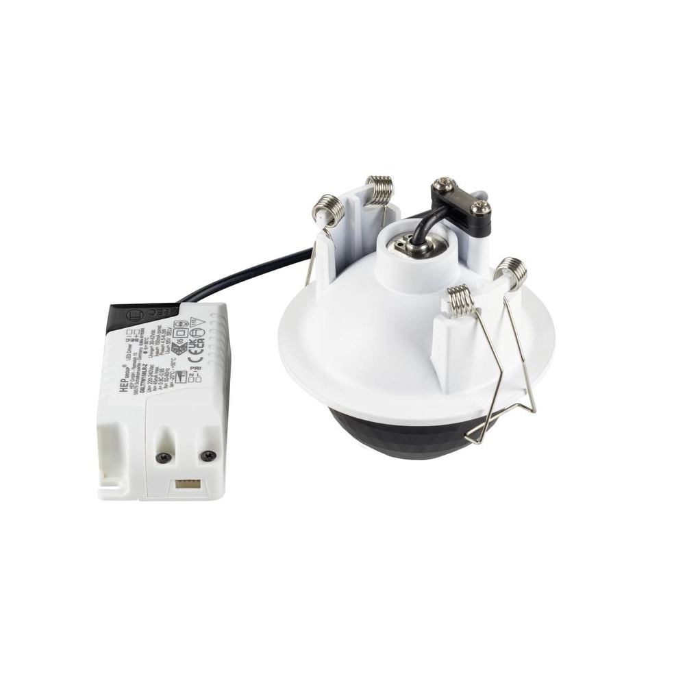 Spot encastré Dysko blanc avec noir SLV 4024163316705