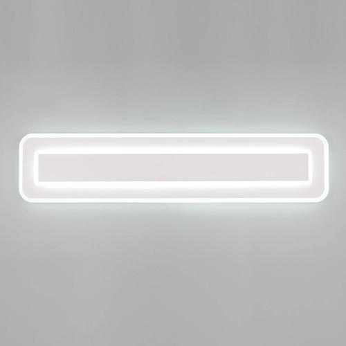 Lampe de plafond moderne Riva Blanc 90 cm Trio 4017807682953