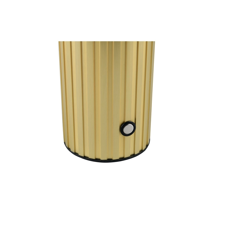 Lampe de table rechargeable Tauris Or avec blanc Trio 4017807643527