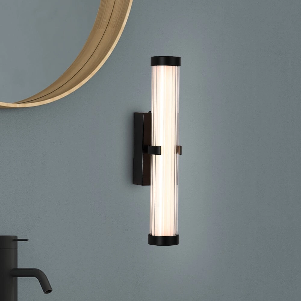 Applique murale noire Clamp 33 cm Searchlight 5053423268057