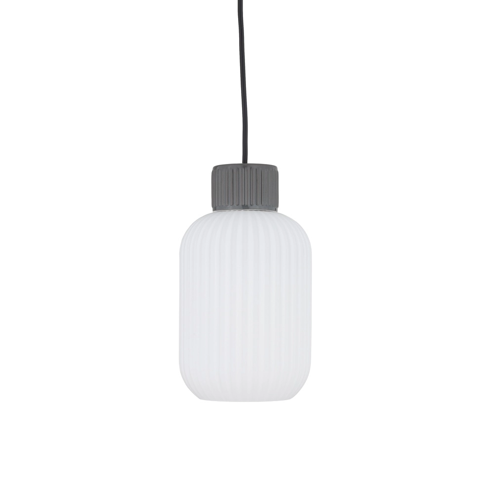 Lampe suspendue Aurora gris Ø 14cm Lyora 5903139119696