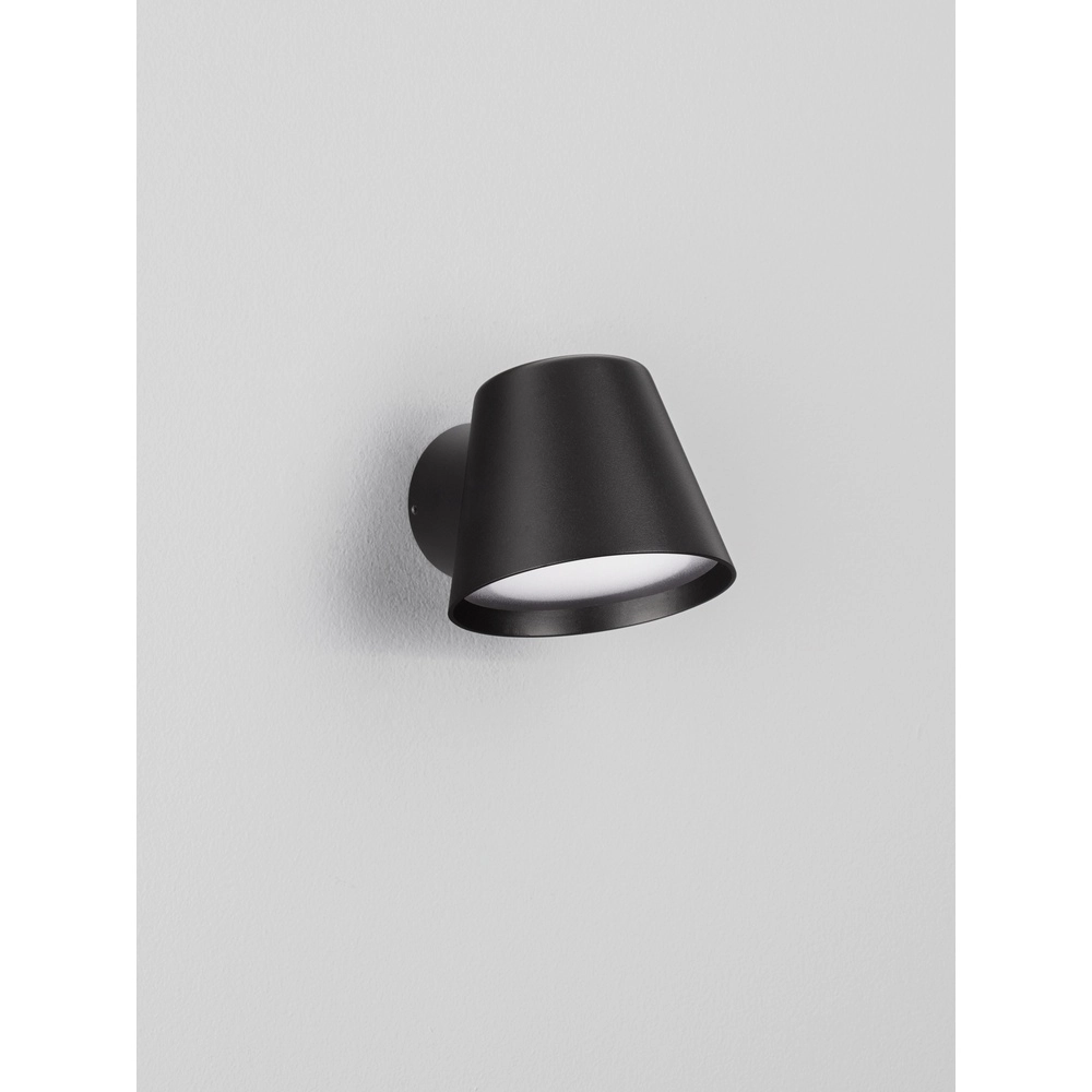 Lampe murale de conception Bell Noir Lyora 5212017488107