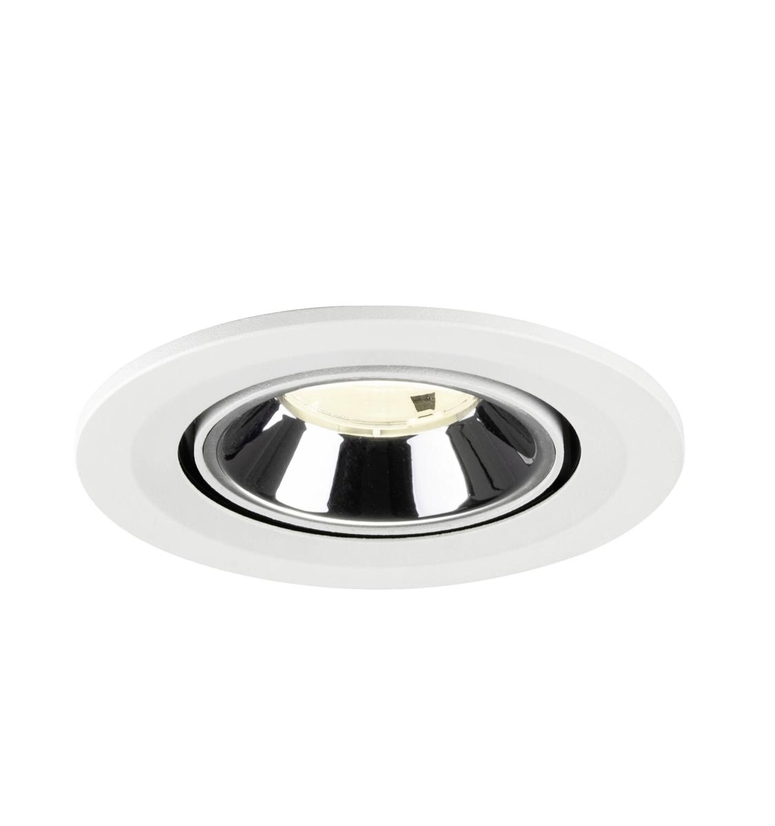 Spot encastré Numinos Gimble S blanc/chrome 4000K - 20 deg SLV 4024163313285