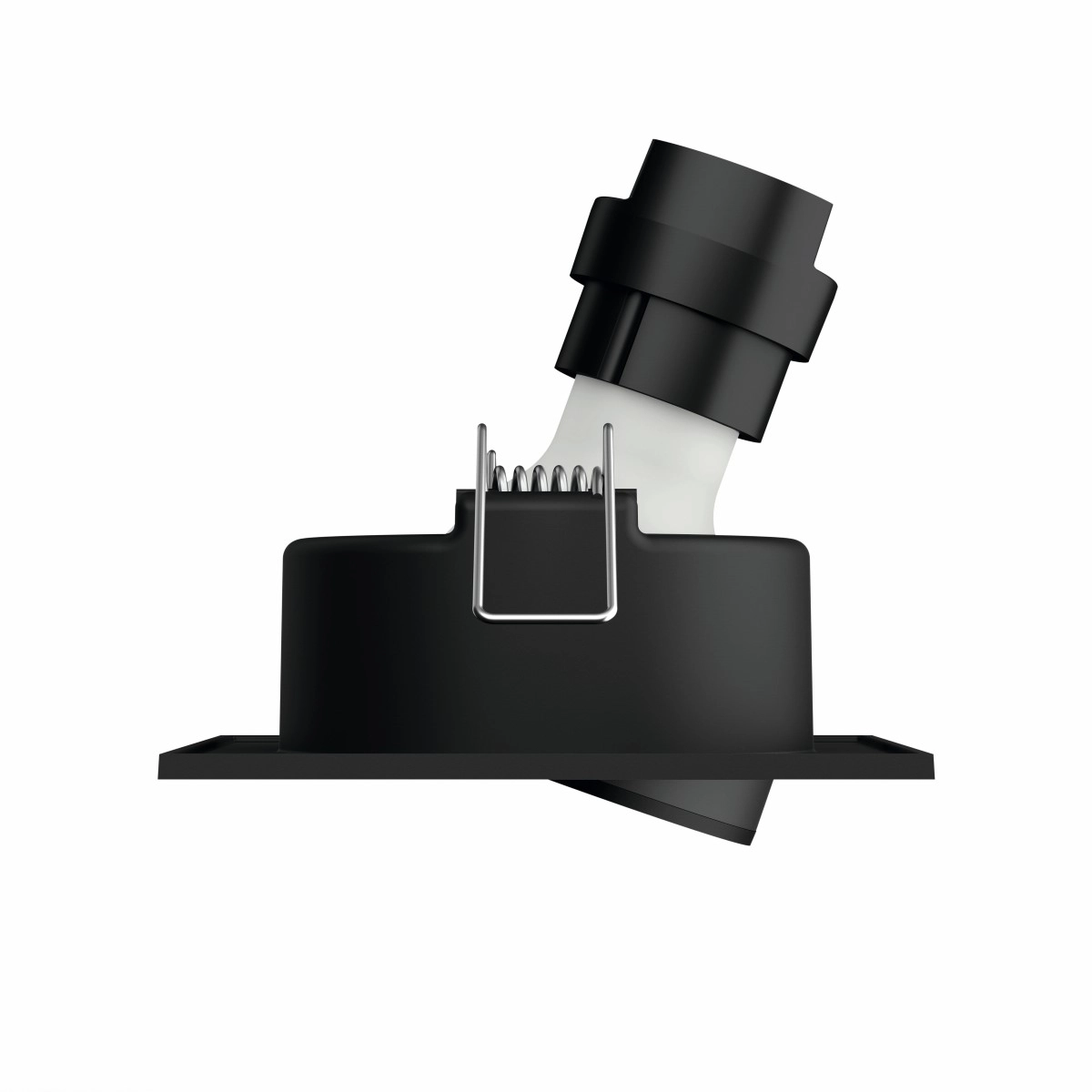 Spot encastrable Donegal GU10 Carré de 9 cm chromé mat Philips 8718696160961