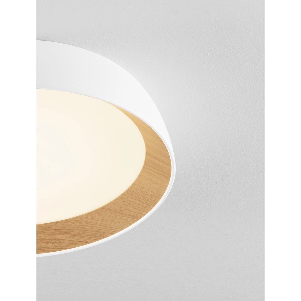 Plafonnier Sigi  Ø 45cm blanc Lyora 5212017448637