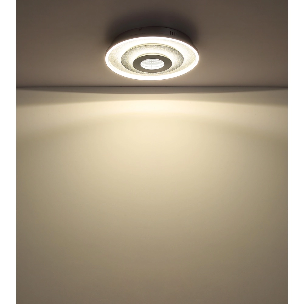 Lampe de plafond à design Miles Gris argenté Globo 9007371586721