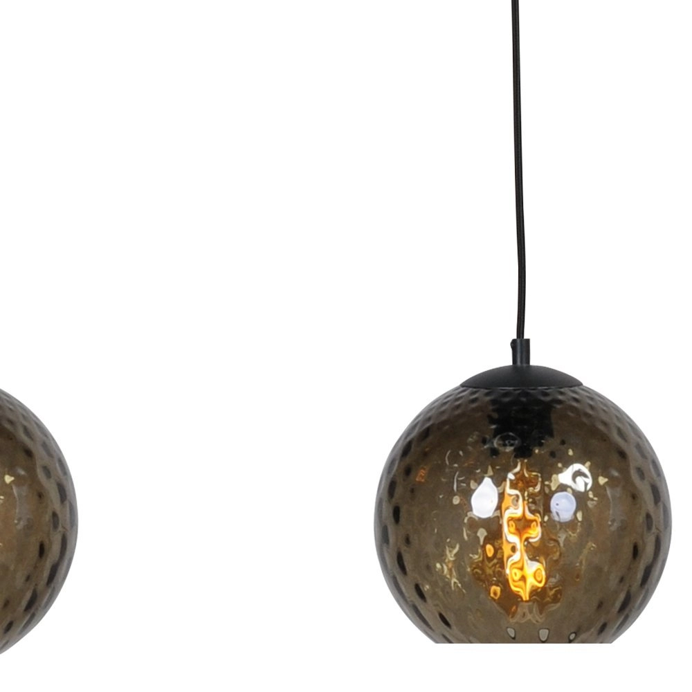 Lampe suspendue noire Baloton 3x E27 Masterlight 8718121247397