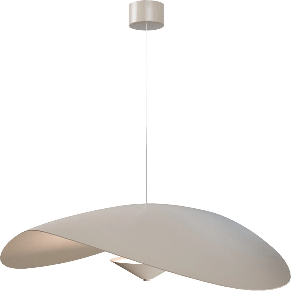 Lampe suspendue de style danois Lente Ø 90cm - sable - avec poulie Masterlight 8718121392141