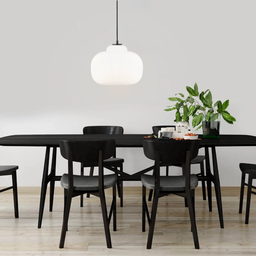 Lampe suspendue Blop blanc Brilliant 4004353413322
