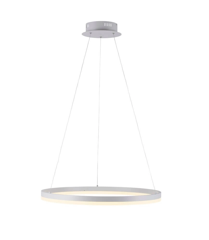 Lampe suspendue moderne Titus Ø 60cm blanc Paul Neuhaus 4012248365366