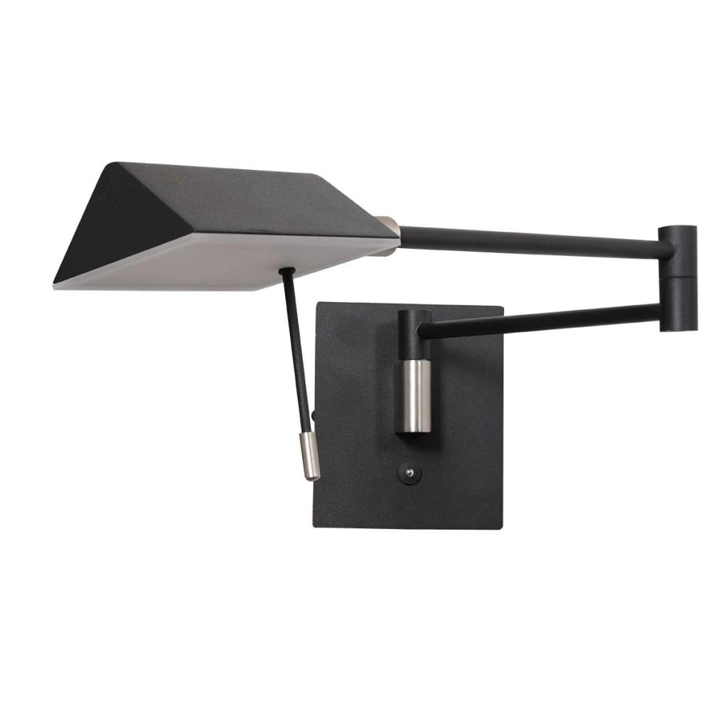 Lampe de lecture murale Retina Noir Steinhauer 8712746165104