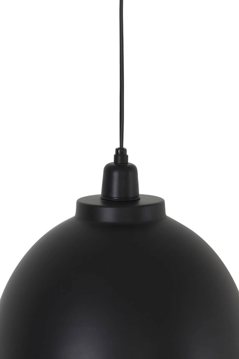 Lampe suspendue Country Kylie noir Ø 30cm Light & Living 8717807083182