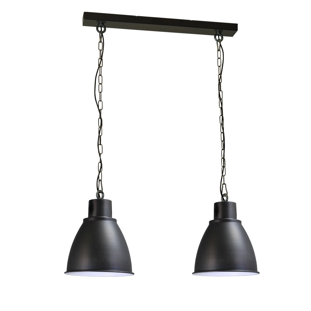 Lampe de salle à manger Industria 2x27 Rétro