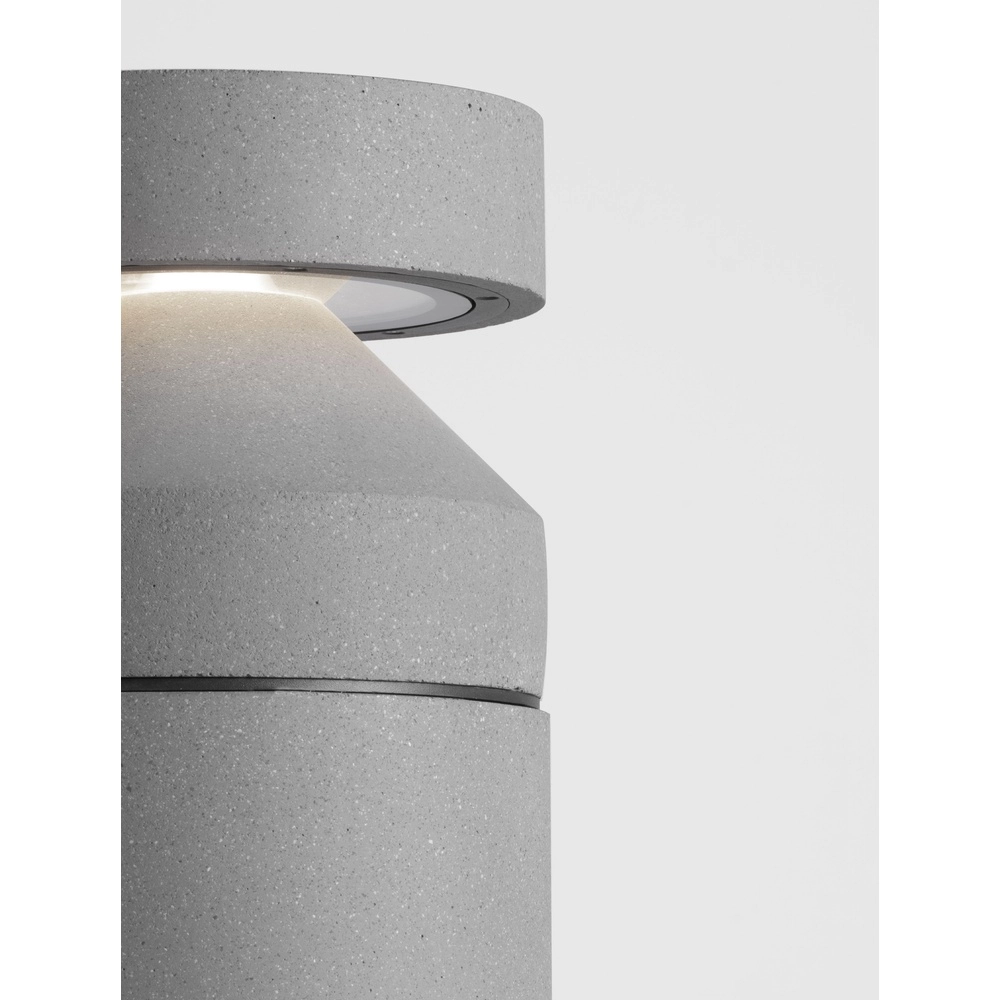 Lampe de jardin élégante Navy gris béton 54.5cm Lyora 5212017454324