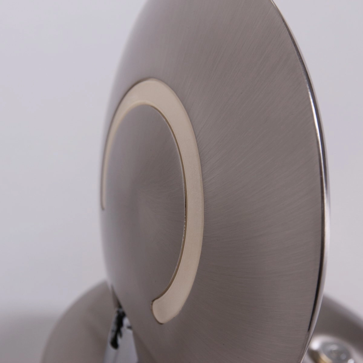 Spot mural LED Zenith 12 cm gris métallisé Steinhauer 8712746116359