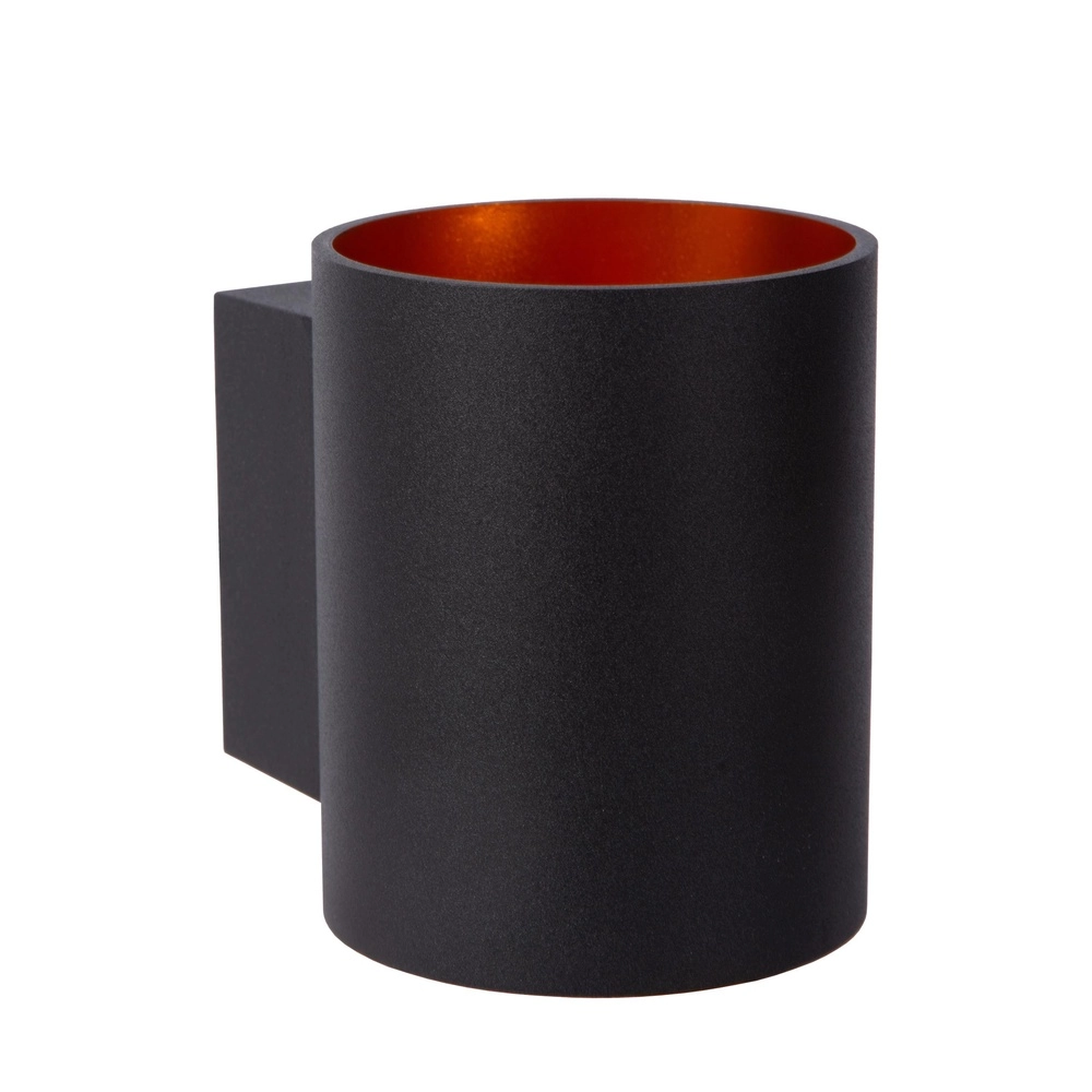 Lampe murale Xera Ø 8 cm de noir