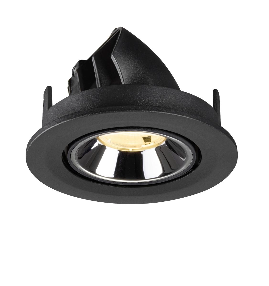 Spot encastré Numinos Gimble S noir/chrome 3000K - 20 deg SLV 4024163313551