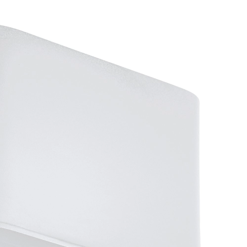 Spot mural LED Sania 4 6w - 3000K - 13cm blanc Eglo 9002759984212