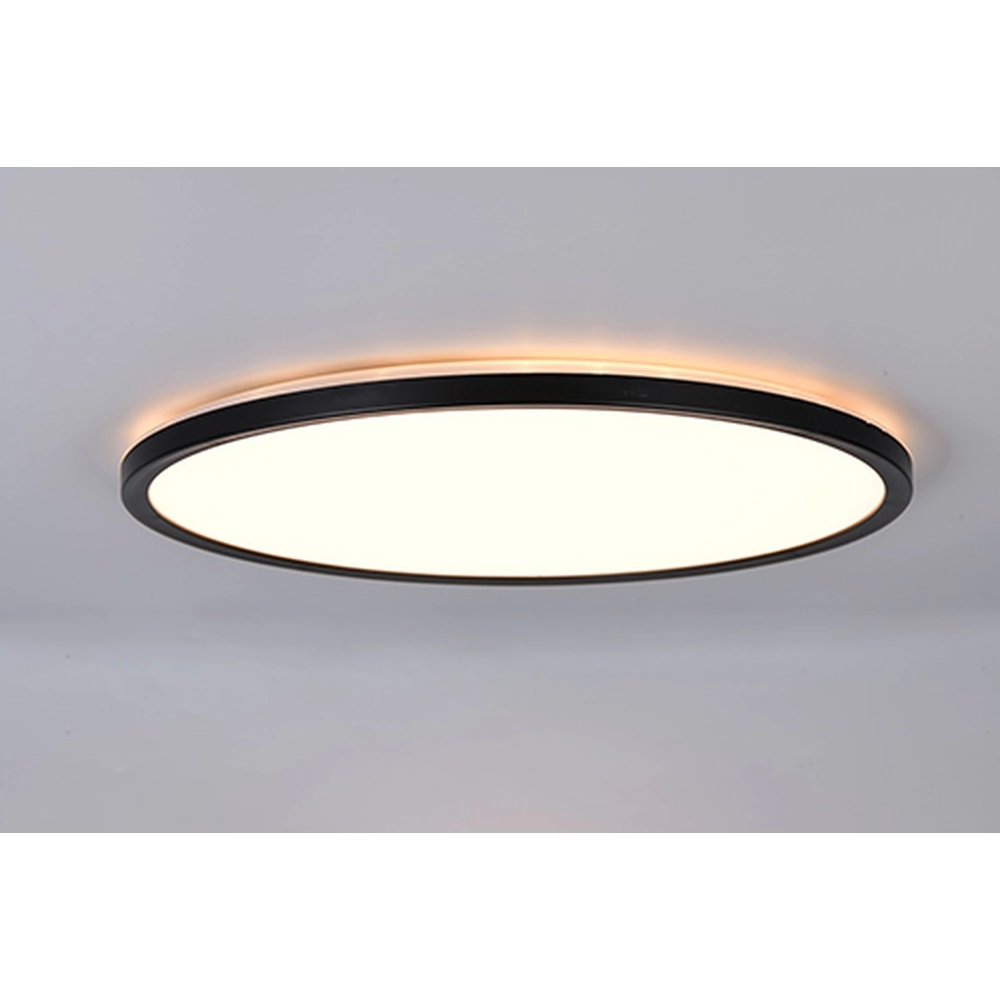 Éclairage de plafond rond Emra noir Ø 42cm Trio 4017807704150