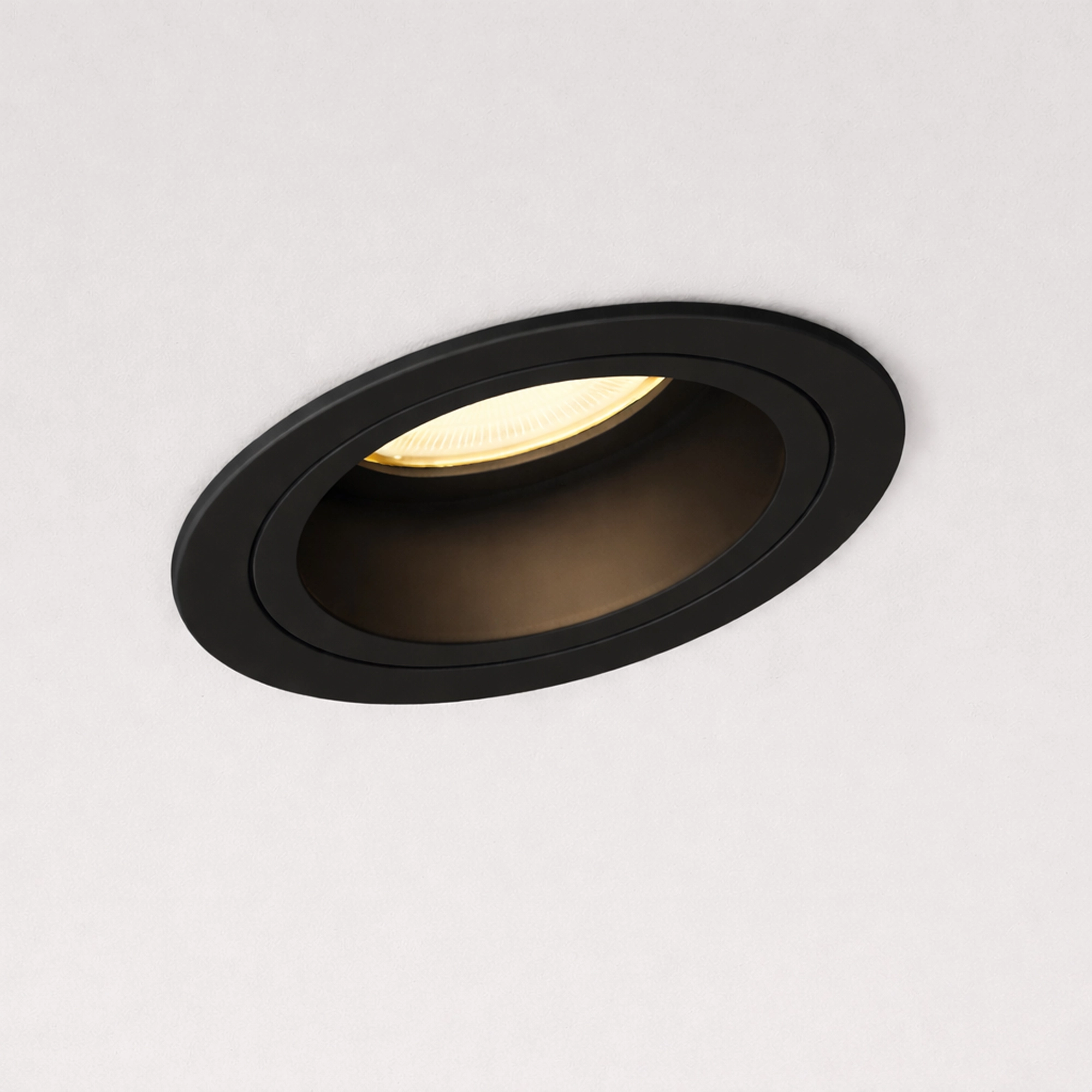 Projecteur encastré Zelda Noir rond IP65