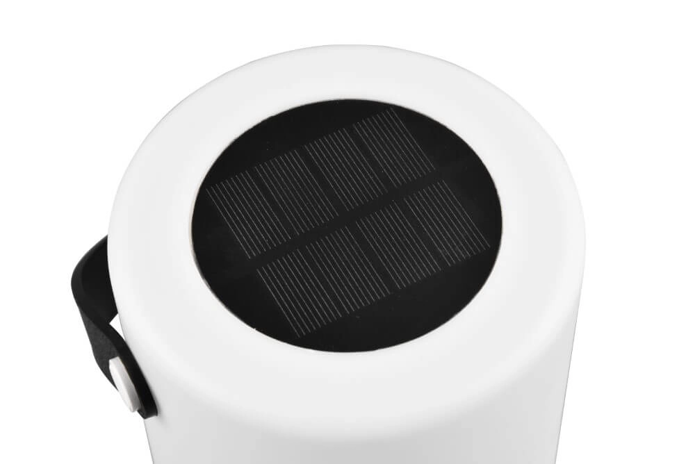 Lampe de table Garcia solaire blanc Trio 4017807564266