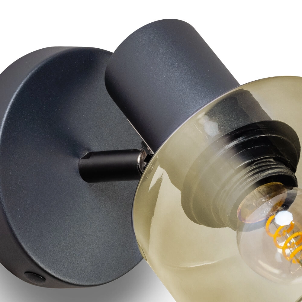 Applique Sledge Glass verre ambré ETH 8720195302933