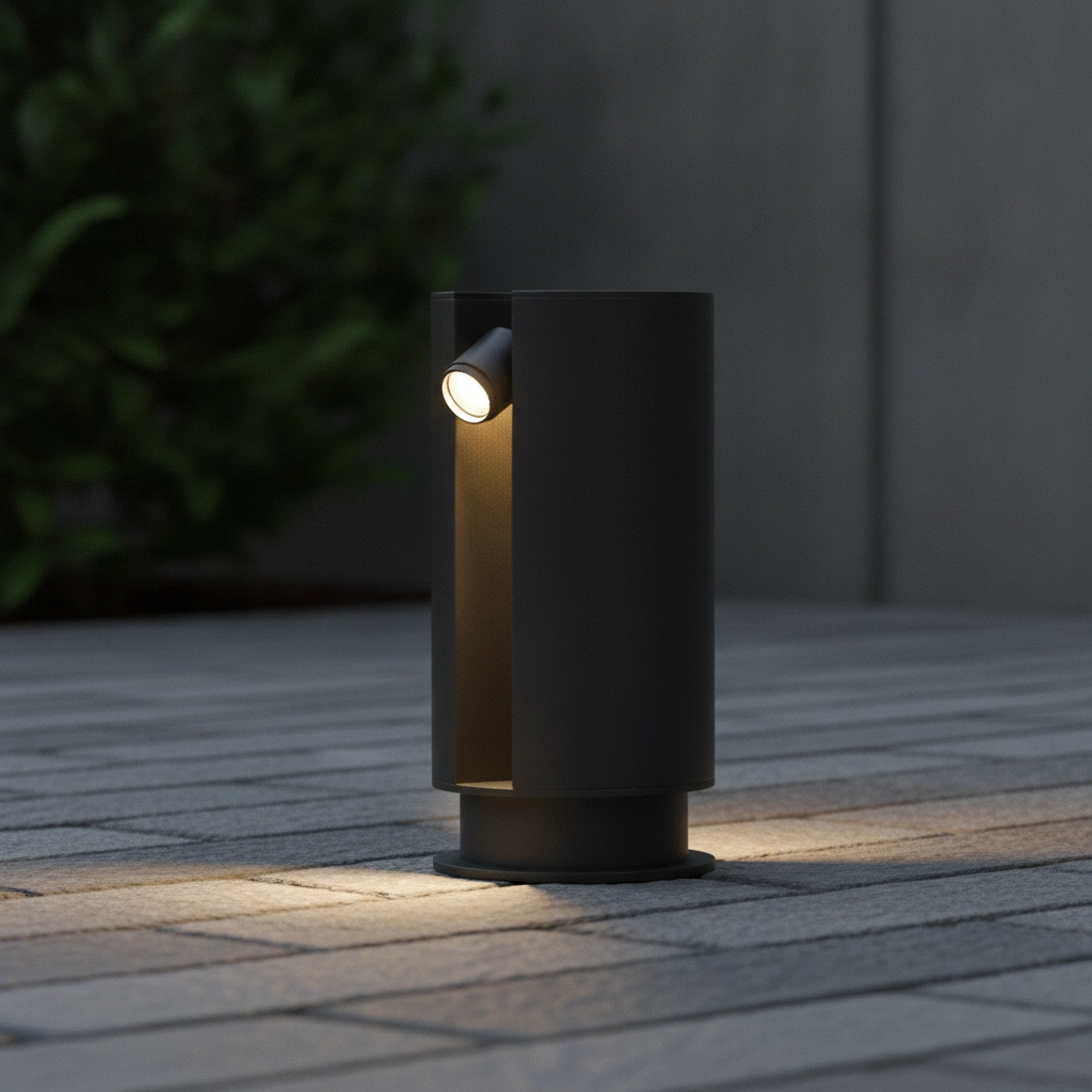 Lampe de jardin Taglio 3W Noir