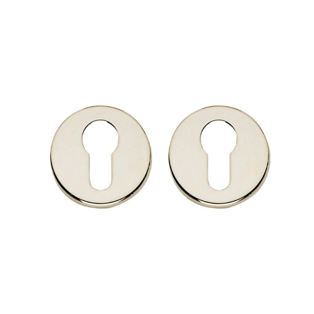 Lot de 2 rosaces cylindriques Tira Rond nickel Lot de 2 rosaces cylindriques Tira Rond nickel