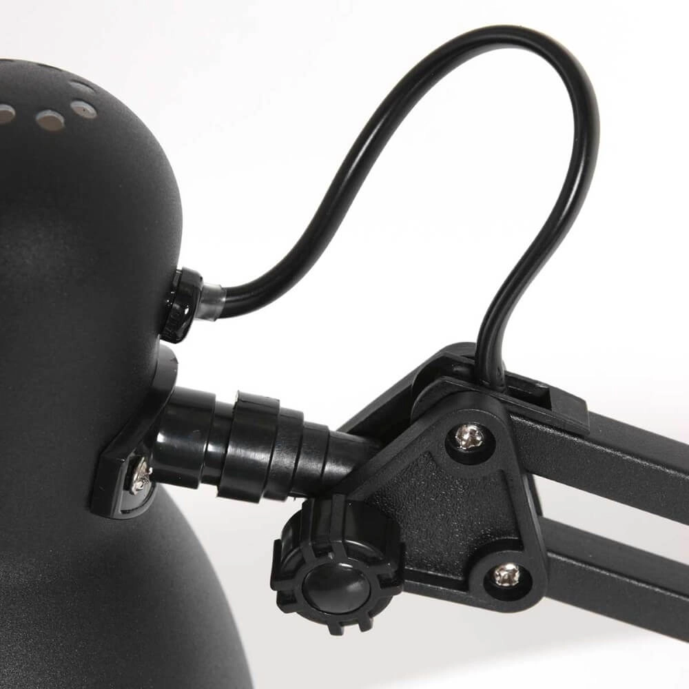 Lampe de bureau rétro Study noir mat Steinhauer 8712746167108