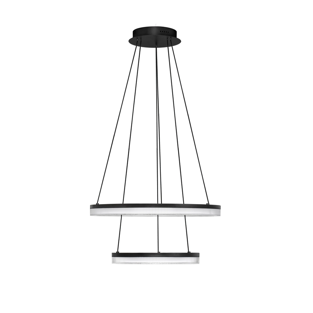 Suspension noire Lonela double Lyora 5212017467065